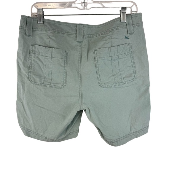 Eddie Bauer Women’s Lightweight Summer Trail Shorts Sea Blue size 8 - Picture 2 of 10